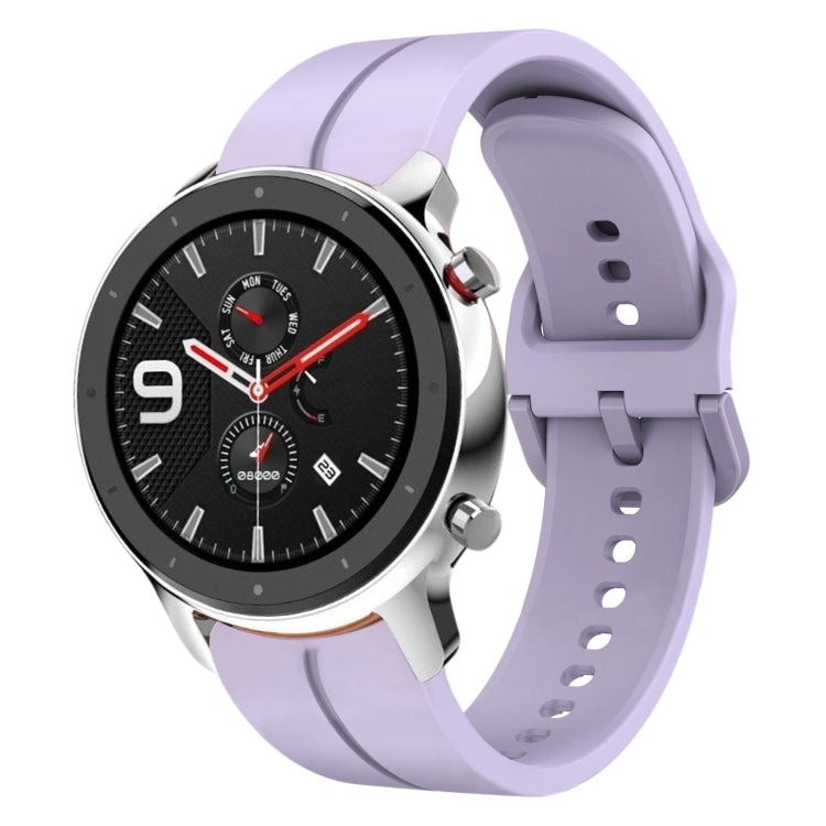 Cinturino in silicone con anello da 22 mm, For Amazfit GTR 4, For Amazfit GTR 4 Pro