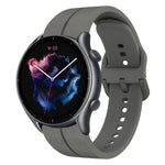 Cinturino in silicone con anello da 22 mm, For Amazfit GTR 3, For Amazfit GTR 3 Pro
