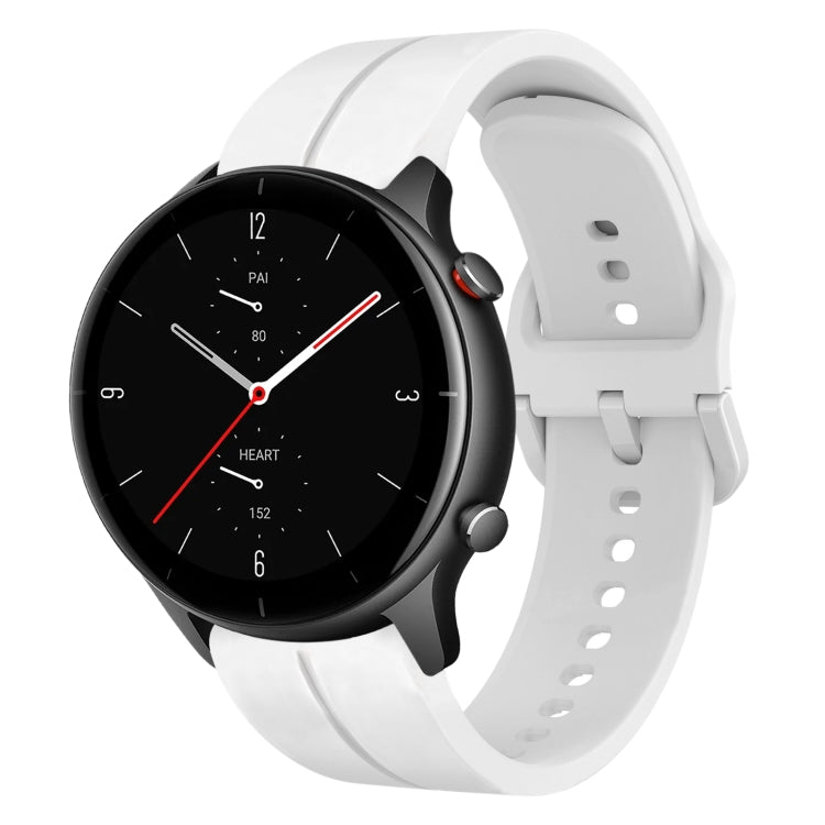 Cinturino in silicone con anello da 22 mm, For Amazfit GTR 2e, For Amazfit GTR 2