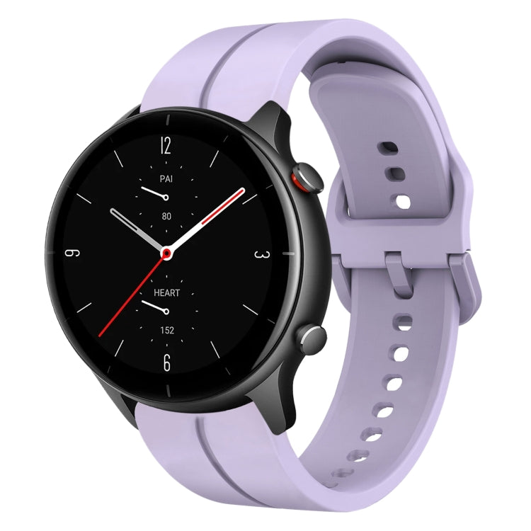 Cinturino in silicone con anello da 22 mm, For Amazfit GTR 2e, For Amazfit GTR 2