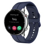 Cinturino in silicone con anello da 22 mm, For Amazfit GTR 2e, For Amazfit GTR 2