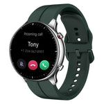 Cinturino in silicone con anello da 22 mm, For Amazfit GTR 2e, For Amazfit GTR 2