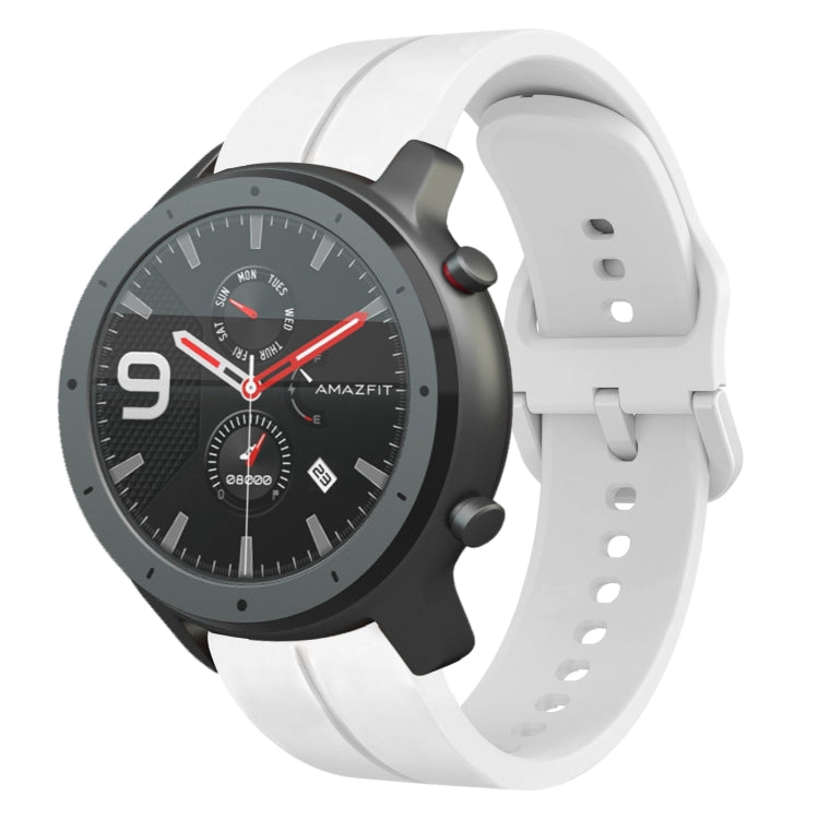 Cinturino in silicone con anello da 22 mm, For Amazfit 3, For Amazfit GTR 47mm