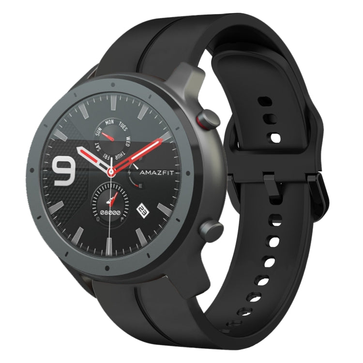 Cinturino in silicone con anello da 22 mm, For Amazfit 3, For Amazfit GTR 47mm
