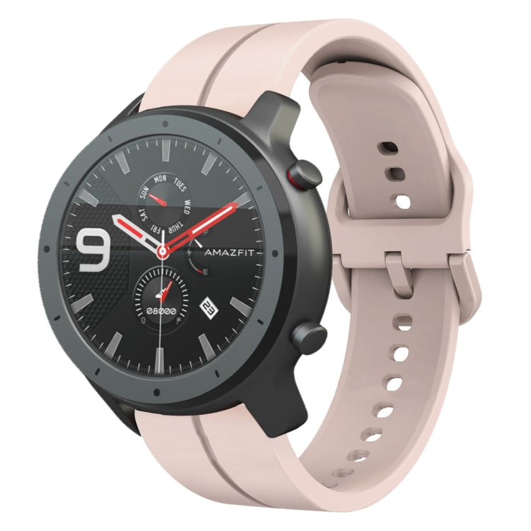 Cinturino in silicone con anello da 22 mm, For Amazfit 3, For Amazfit GTR 47mm