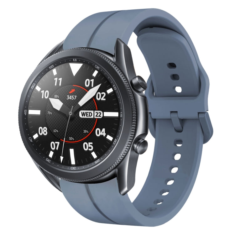 Cinturino in silicone con anello da 22 mm, For Samsung Galaxy Watch3 45mm, For Samsung Galaxy Watch 46mm