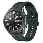 Cinturino in silicone con anello da 22 mm, For Samsung Galaxy Watch3 45mm, For Samsung Galaxy Watch 46mm