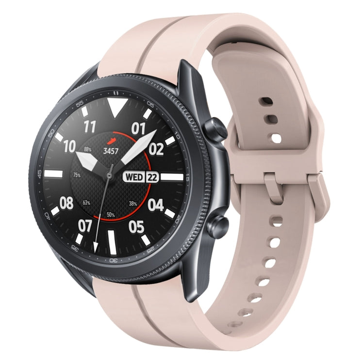 Cinturino in silicone con anello da 22 mm, For Samsung Galaxy Watch3 45mm, For Samsung Galaxy Watch 46mm