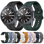Cinturino in silicone con anello da 22 mm, For Samsung Galaxy Watch3 45mm, For Samsung Galaxy Watch 46mm