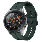 Cinturino in silicone con anello da 22 mm, For Samsung Galaxy Watch3 45mm, For Samsung Galaxy Watch 46mm