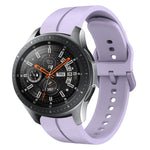 Cinturino in silicone con anello da 22 mm, For Samsung Galaxy Watch3 45mm, For Samsung Galaxy Watch 46mm
