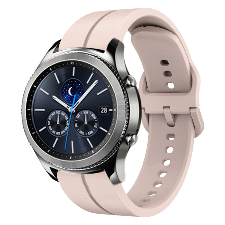 Cinturino in silicone con anello da 22 mm, For Samsung Gear S3 Classic, For Samsung Gear S3 Frontier