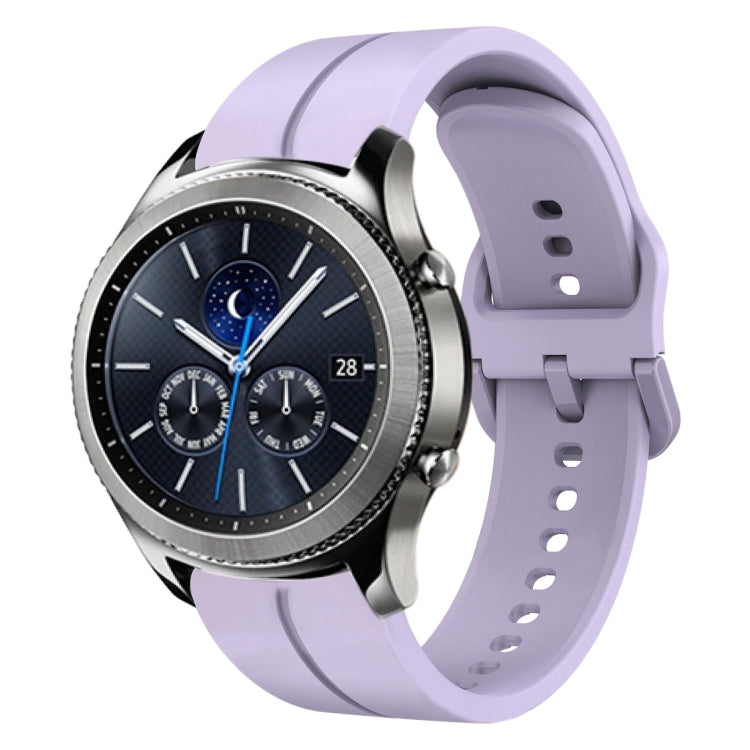 Cinturino in silicone con anello da 22 mm, For Samsung Gear S3 Classic, For Samsung Gear S3 Frontier