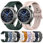 Cinturino in silicone con anello da 22 mm, For Samsung Gear S3 Classic, For Samsung Gear S3 Frontier