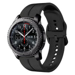 Cinturino in silicone con anello da 22 mm, For Samsung Gear S3 Classic, For Samsung Gear S3 Frontier