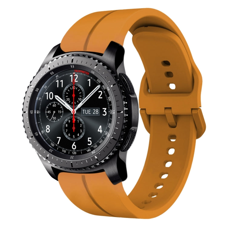 Cinturino in silicone con anello da 22 mm, For Samsung Gear S3 Classic, For Samsung Gear S3 Frontier