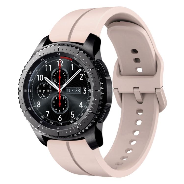 Cinturino in silicone con anello da 22 mm, For Samsung Gear S3 Classic, For Samsung Gear S3 Frontier