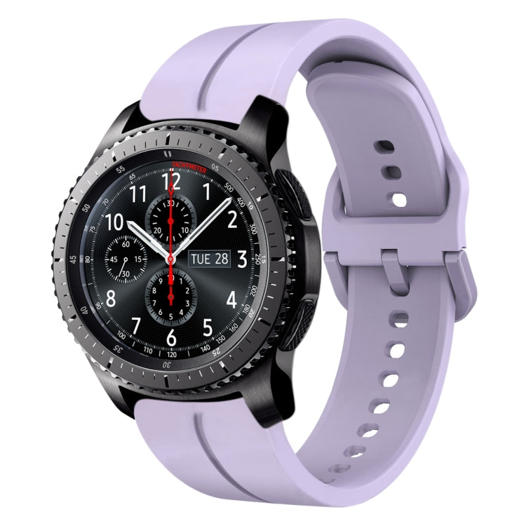 Cinturino in silicone con anello da 22 mm, For Samsung Gear S3 Classic, For Samsung Gear S3 Frontier