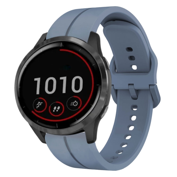 Cinturino in silicone con anello da 22 mm, For Garmin Venu 2, For Garmin Vivoactive4