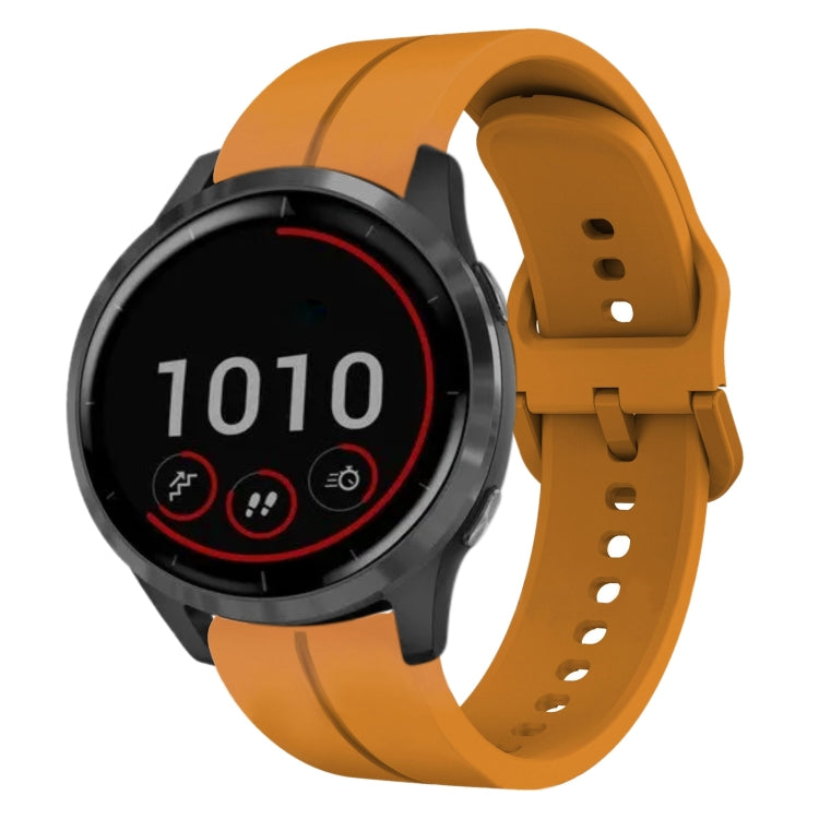 Cinturino in silicone con anello da 22 mm, For Garmin Venu 2, For Garmin Vivoactive4