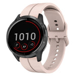 Cinturino in silicone con anello da 22 mm, For Garmin Venu 2, For Garmin Vivoactive4