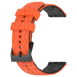 Cinturino in silicone bicolore con motivo a calcio da 22 mm, For Xiaomi Haylou RS4 LS12