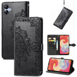 Custodia per telefono in pelle goffrata fiore mandala, For Samsung Galaxy A04, For Samsung Galaxy A04e, For TCL 40 SE, For Tecno Spark 9 Pro