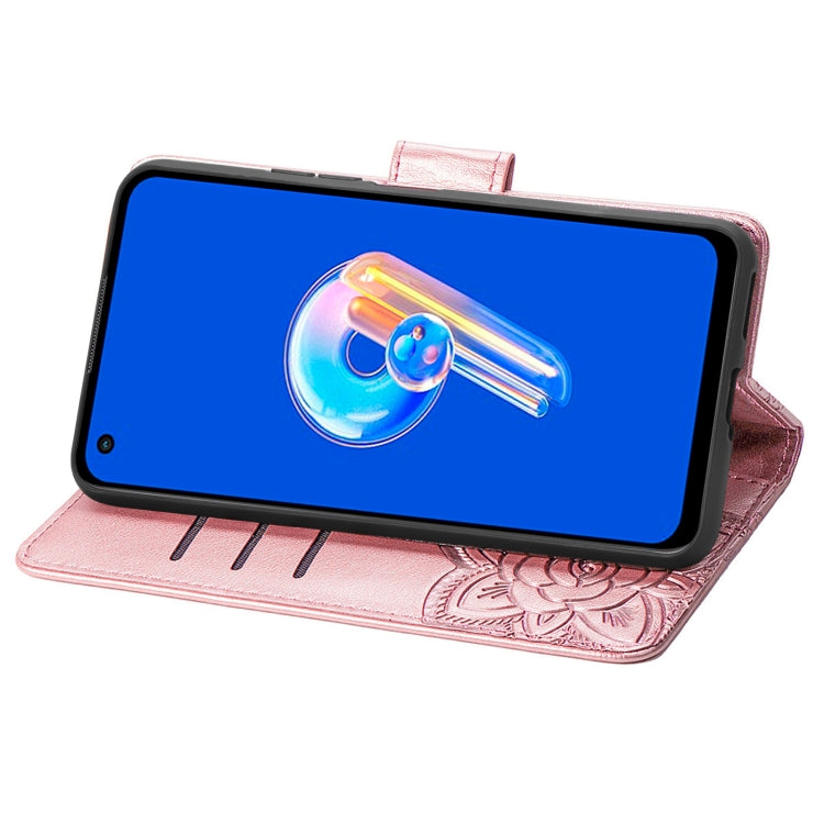 Custodia per telefono in pelle goffrata farfalla amore fiore, For Asus Zenfone 9, For Infinix Hot 12 Pro, For Infinix Hot 12i
