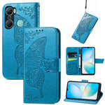 Custodia per telefono in pelle goffrata farfalla amore fiore, For Asus Zenfone 9, For Infinix Hot 12 Pro, For Infinix Hot 12i