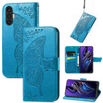 Custodia per telefono in pelle goffrata farfalla amore fiore, For TCL 40 SE, For Tecno Pova 3, For Tecno Spark 9 Pro