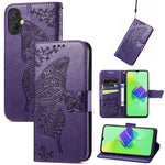 Custodia per telefono in pelle goffrata farfalla amore fiore, For TCL 40 SE, For Tecno Pova 3, For Tecno Spark 9 Pro