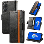 Custodia per telefono in pelle con doppia fibbia magnetica con giunzione Neo, For Asus Zenfone 9, For ZTE Libero 5G III, For OPPO Reno9, For Samsung Galaxy A04