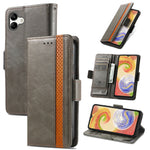 Custodia per telefono in pelle con doppia fibbia magnetica con giunzione Neo, For Asus Zenfone 9, For ZTE Libero 5G III, For OPPO Reno9, For Samsung Galaxy A04