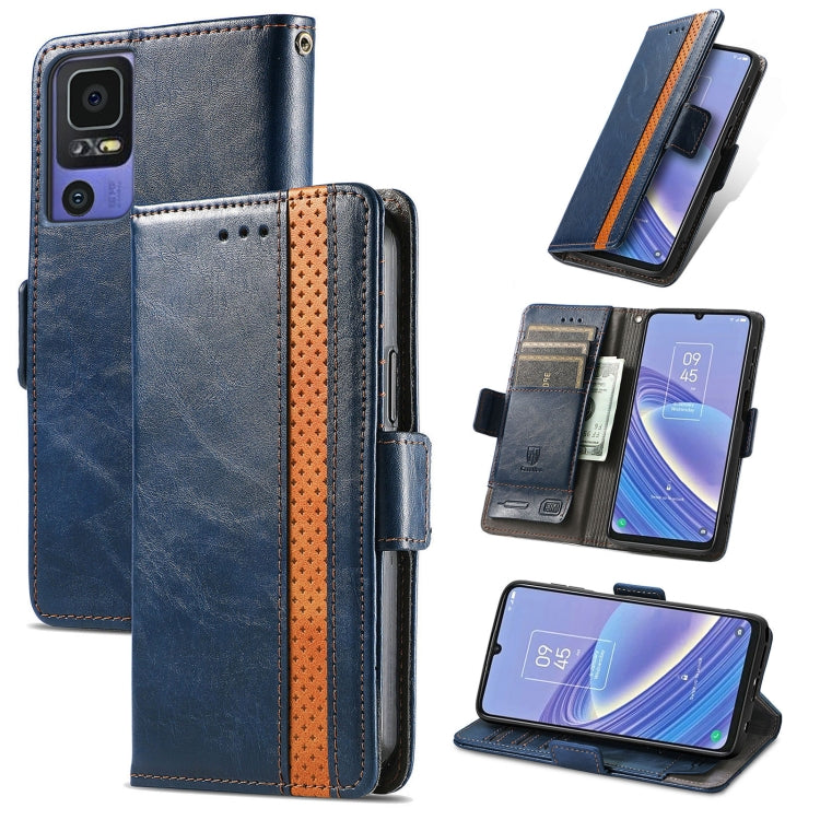 Custodia per telefono in pelle con doppia fibbia magnetica con giunzione Neo, For Samsung Galaxy A04e, For TCL 40 SE, For Tecno Pova 3, For Google Pixel 7A