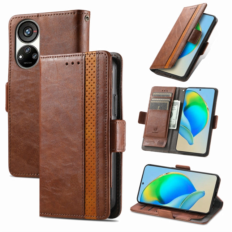 Custodia per telefono in pelle con doppia fibbia magnetica con giunzione Neo, For Tecno Spark 9 Pro, For vivo iQOO Neo 6, For ZTE Blade V40s