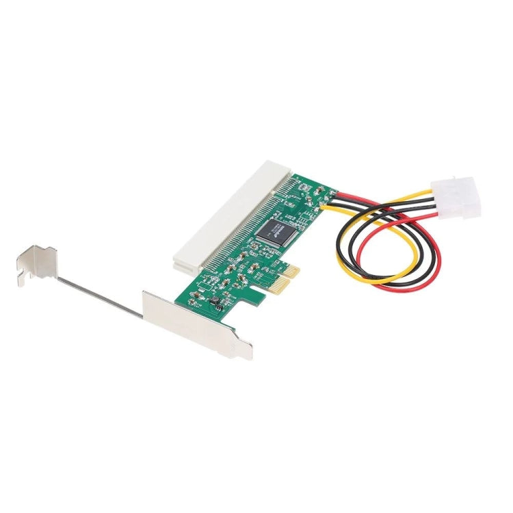 Convertitore di schede adattatore PCI-E a PCI con alimentatore a 4 pin, PCI-E to PCI