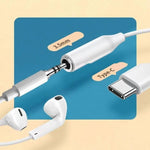 Adattatore jack cuffie femmina da Tipo C a 3,5 mm