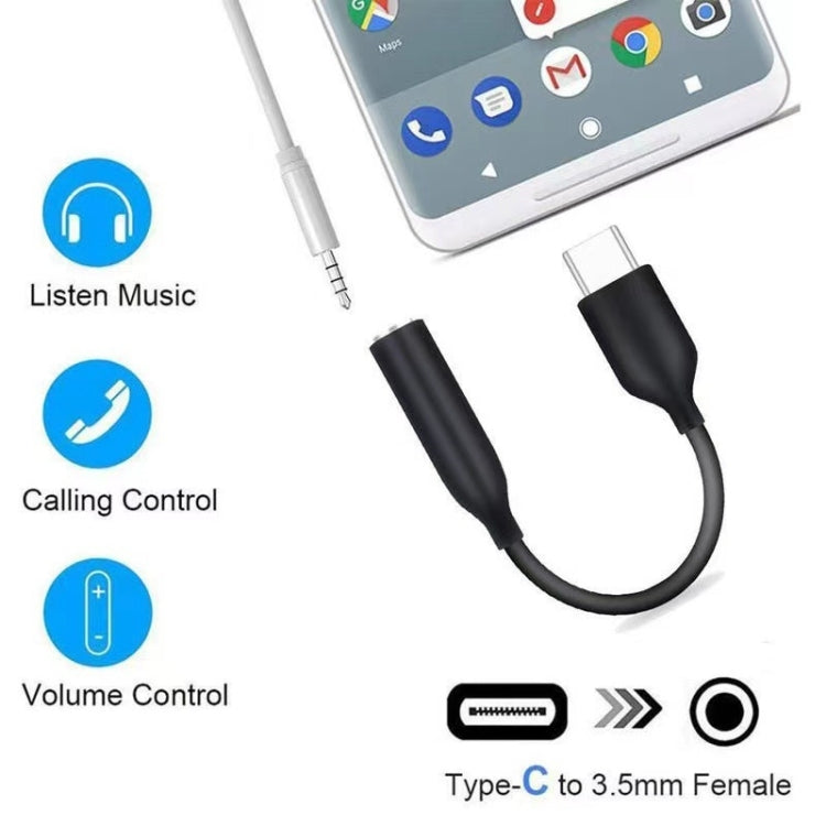 Adattatore jack cuffie femmina da Tipo C a 3,5 mm