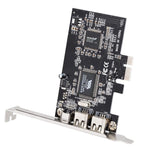 Scheda di espansione Firewire PCI-E 3 porte 1394a 1394b 2 x 6 pin + 1 x 4 pin per PC desktop, 1394a+1394b