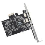 Scheda di espansione Firewire PCI-E 3 porte 1394a 1394b 2 x 6 pin + 1 x 4 pin per PC desktop, 1394a+1394b