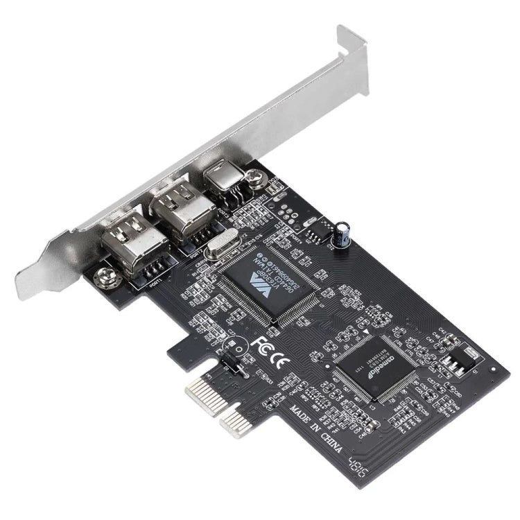 Scheda di espansione Firewire PCI-E 3 porte 1394a 1394b 2 x 6 pin + 1 x 4 pin per PC desktop, 1394a+1394b