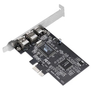 Scheda di espansione Firewire PCI-E 3 porte 1394a 1394b 2 x 6 pin + 1 x 4 pin per PC desktop, 1394a+1394b