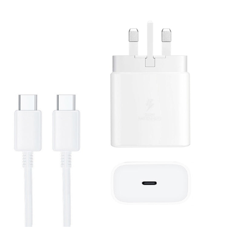 Caricabatterie rapido USB-C 45W con cavo tipo C 1 metro UK