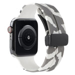 Cinturino in silicone mimetico con chiusura magnetica, For Apple Watch Ultra 49mm, For Apple Watch Series 8&7 45mm