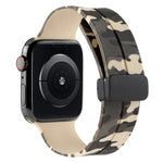Cinturino in silicone mimetico con chiusura magnetica, For Apple Watch Ultra 49mm, For Apple Watch Series 8&7 45mm
