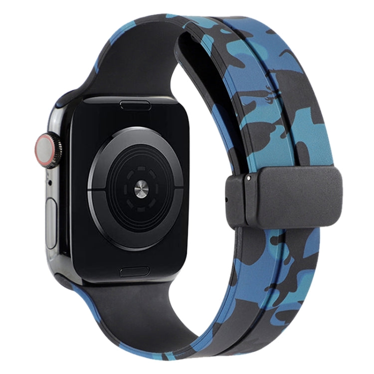 Cinturino in silicone mimetico con chiusura magnetica, For Apple Watch Series 8&7 41mm
