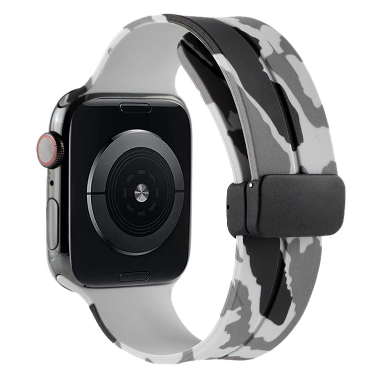 Cinturino in silicone mimetico con chiusura magnetica, For Apple Watch Series 8&7 41mm