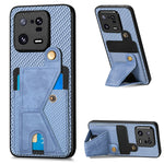 Custodia per cellulare con porta carte di credito in fibra di carbonio, For Realme C30, For Xiaomi 13 Pro, For Xiaomi 13, For Google Pixel 7A