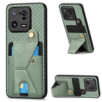 Custodia per cellulare con porta carte di credito in fibra di carbonio, For Realme C30, For Xiaomi 13 Pro, For Xiaomi 13, For Google Pixel 7A