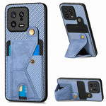 Custodia per cellulare con porta carte di credito in fibra di carbonio, For Realme C30, For Xiaomi 13 Pro, For Xiaomi 13, For Google Pixel 7A